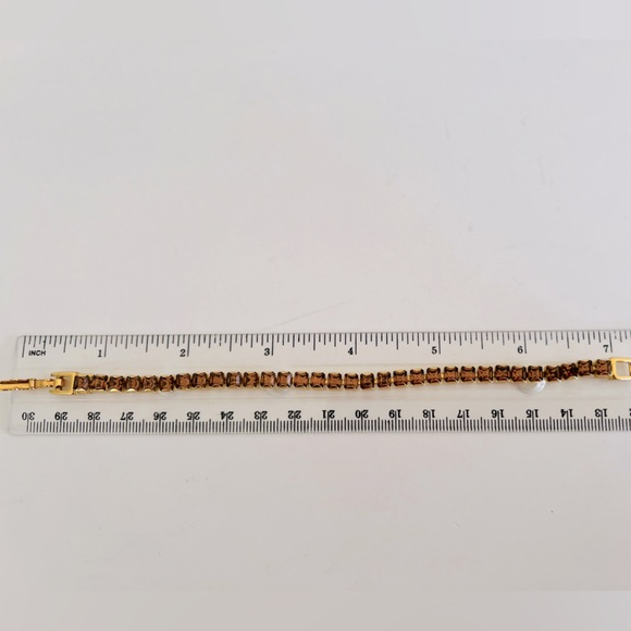 Vintage Swarovski Elements Classic Tennis Bracelet - Picture 6 of 6